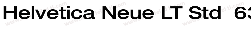 Helvetica Neue LT Std  63 Medium Ex字体转换